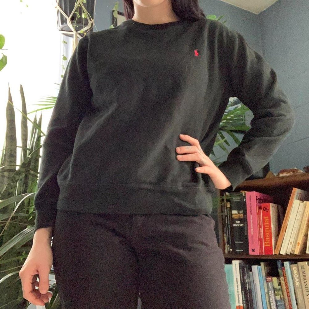 Polo Ralph Lauren Basic Black Pullover - image 3